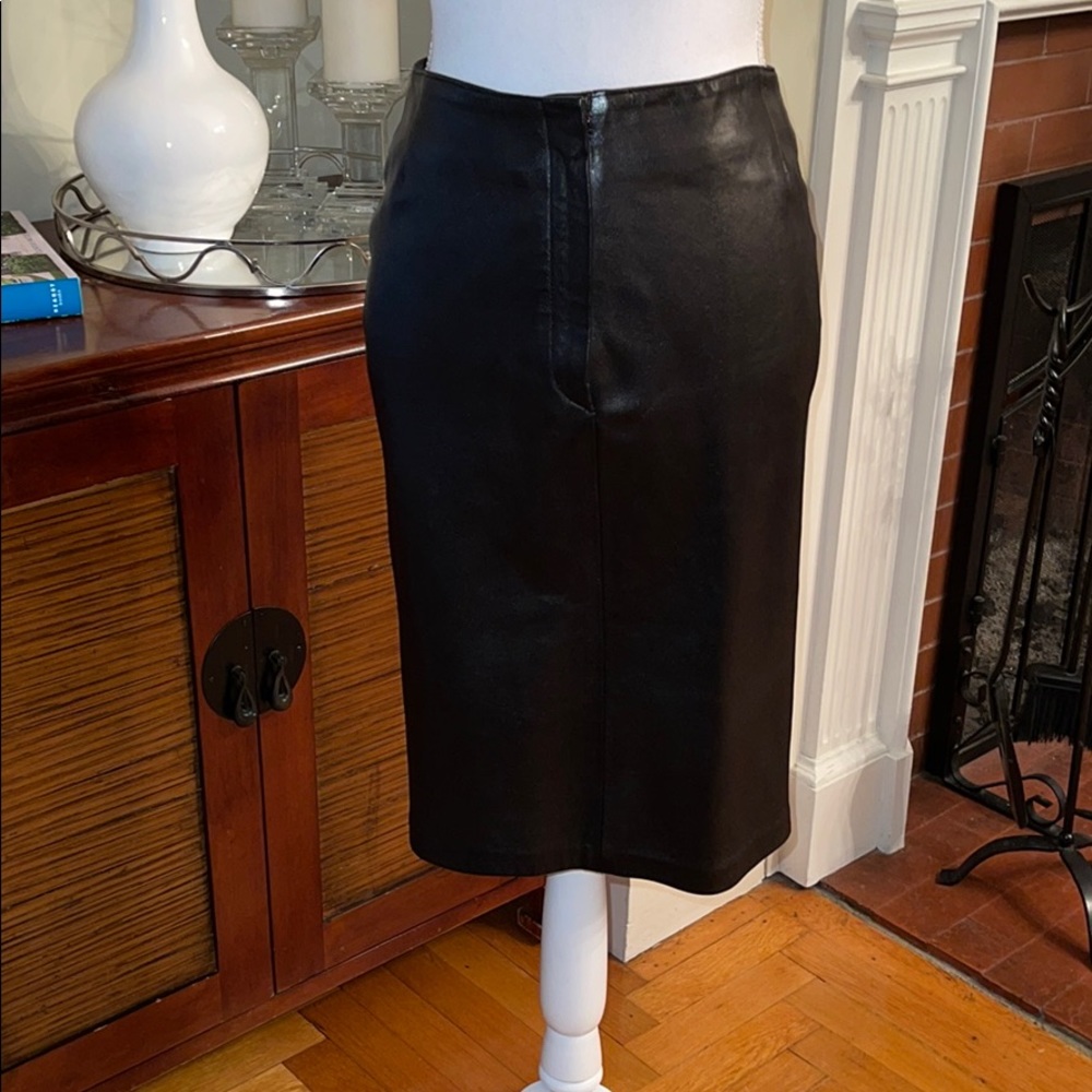 Harvey Nichols 100% Leather Skirt